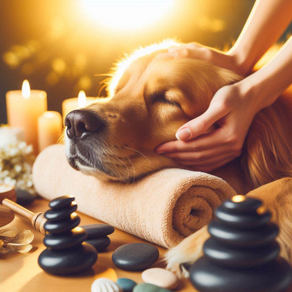 Massage bien-être et énergétique pour le chien et le chat